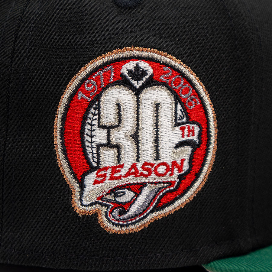 Toronto Blue Jays "TTar" Exclusive New Era 59Fifty Fitted Hat - Black/Emerald