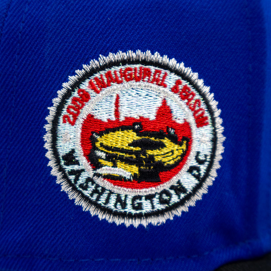 Washington Nationals "GiveHimHisFlowers" Pinwheel Exclusive New Era 59Fifty Fitted Hat - Calming/Light Royal/Black