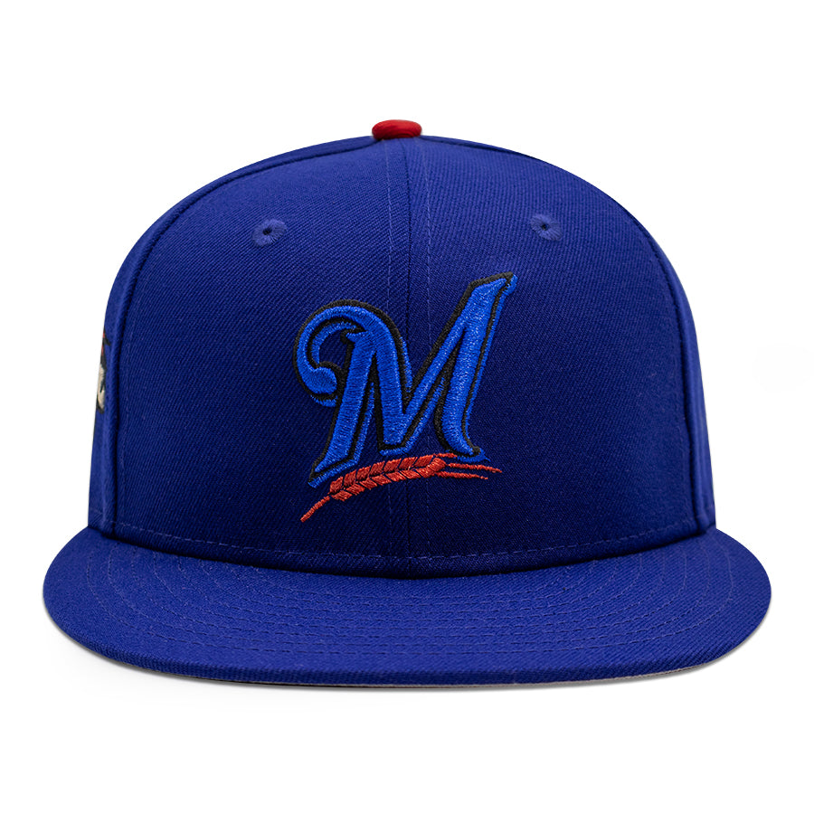 Milwaukee Brewers "MYSTIQUE" Exclusive New Era 59Fifty Fitted Hat - Royal