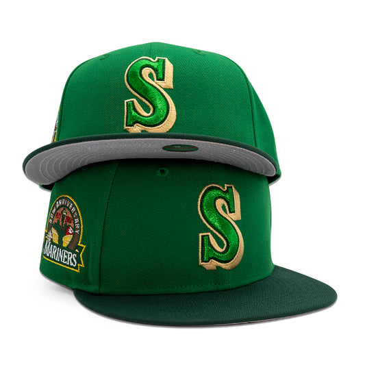 Seattle Mariners "SCEPTILE" Exclusive New Era 59Fifty Fitted Hat - Kelly Green/Dark Green