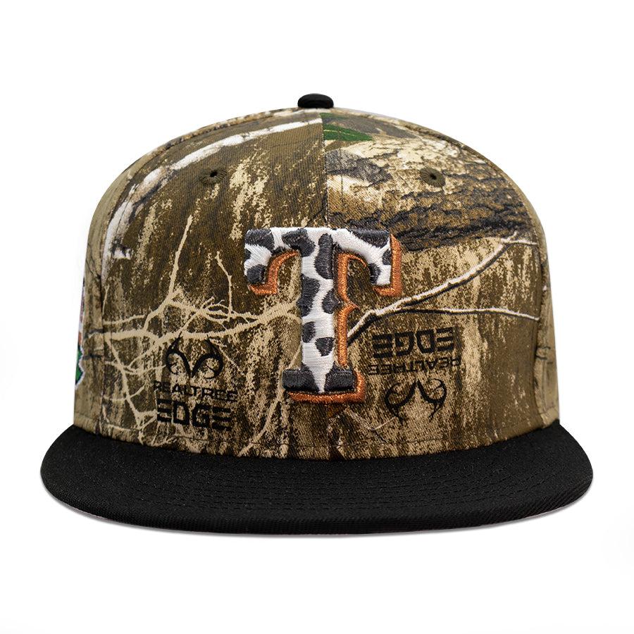 Texas Rangers "TIMBERS 2.0" Exclusive New Era 59Fifty Fitted Hat - Real Tree/Black