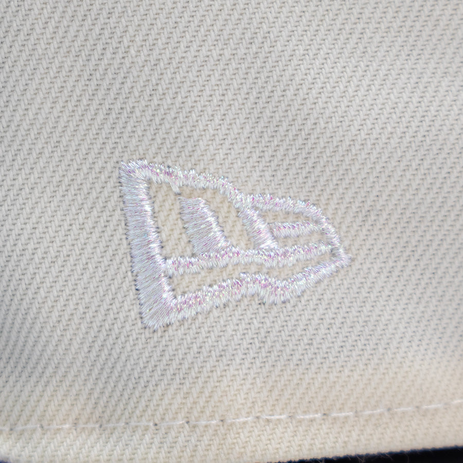Oakland Athleitcs "SSV" Exclusive New Era 59Fifty Fitted Hat - Chrome/Lt Royal