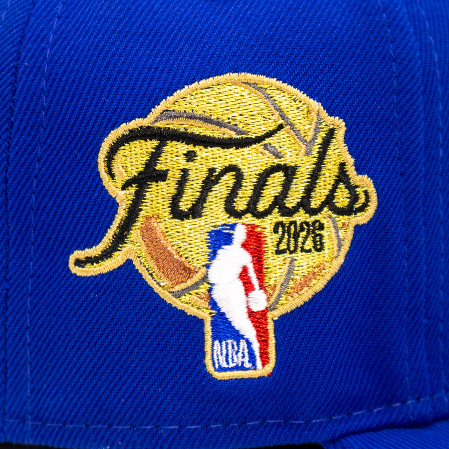 New York Knicks "THE FINALS" Exclusive New Era 59FIFTY Fitted Hat - Majestic Blue