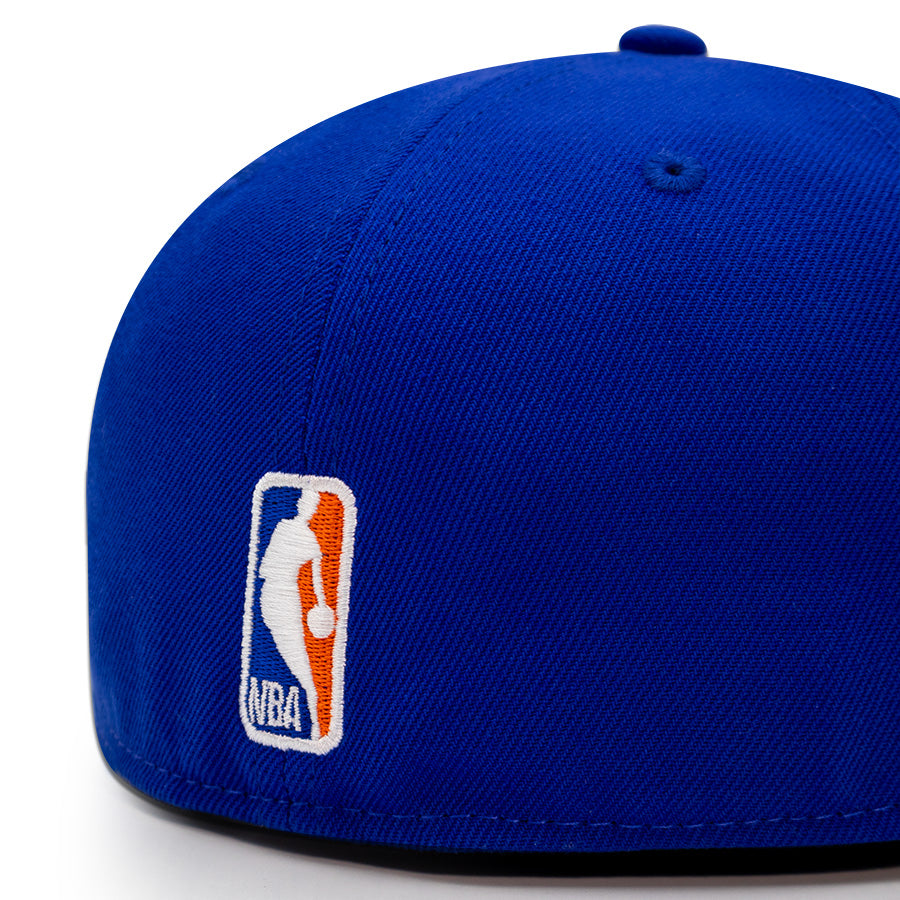New York Knicks "THE FINALS" Exclusive New Era 59FIFTY Fitted Hat - Majestic Blue