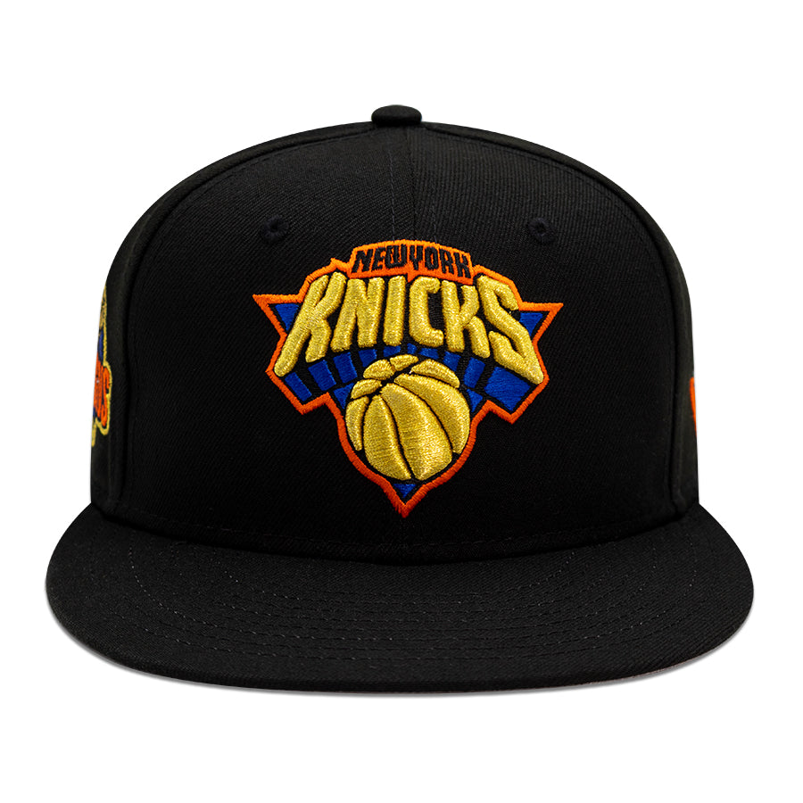 New York Knicks "WORLD CHAMPIONS" Exclusive New Era 59FIFTY Fitted Hat - Black