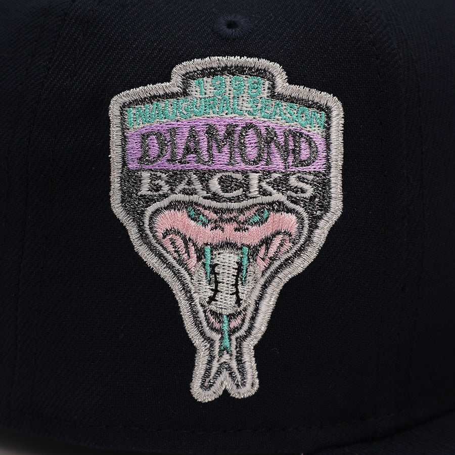 Arizona Diamondbacks "VALKYRIE" Exclusive New Era 59Fifty Fitted Hat - Navy