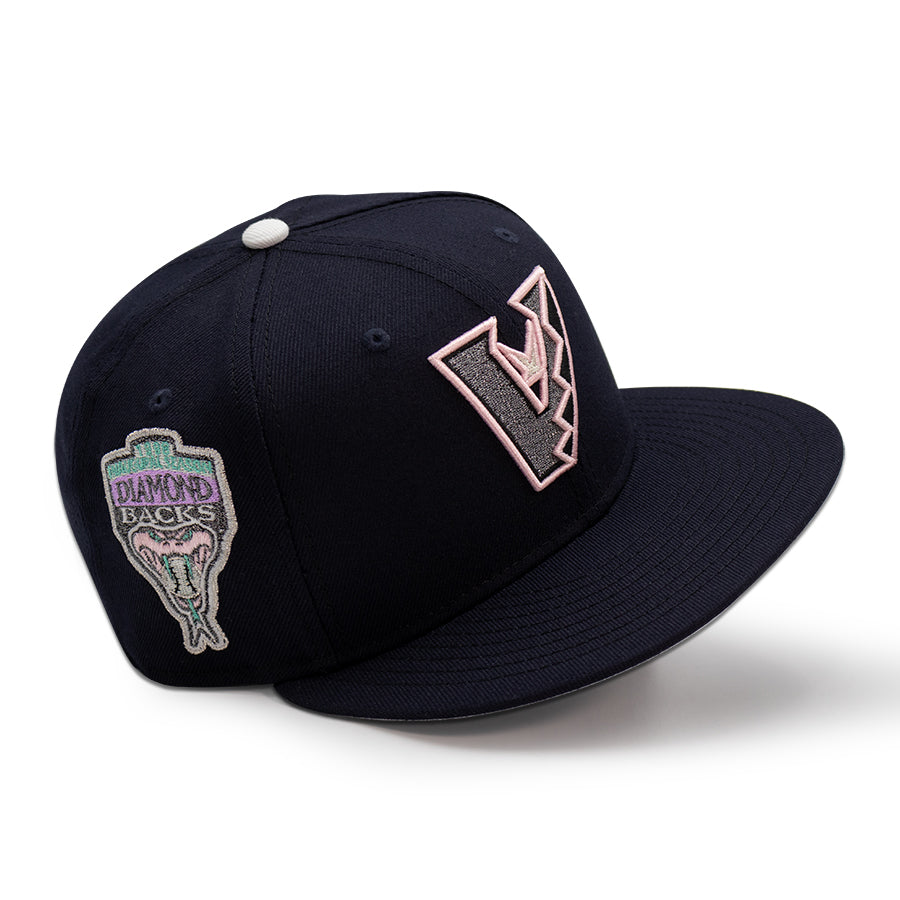 Arizona Diamondbacks "VALKYRIE" Exclusive New Era 59Fifty Fitted Hat - Navy