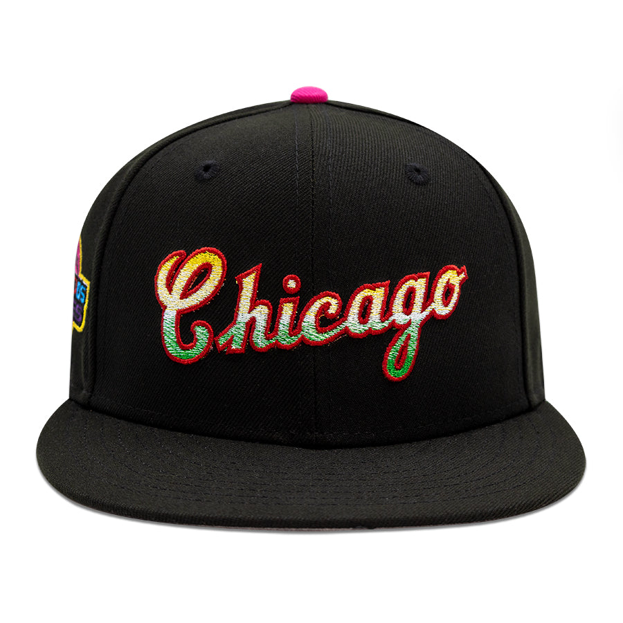 Chicago White Sox "KICK//PUSH" Exclusive New Era 59Fifty Fitted Hat - Black
