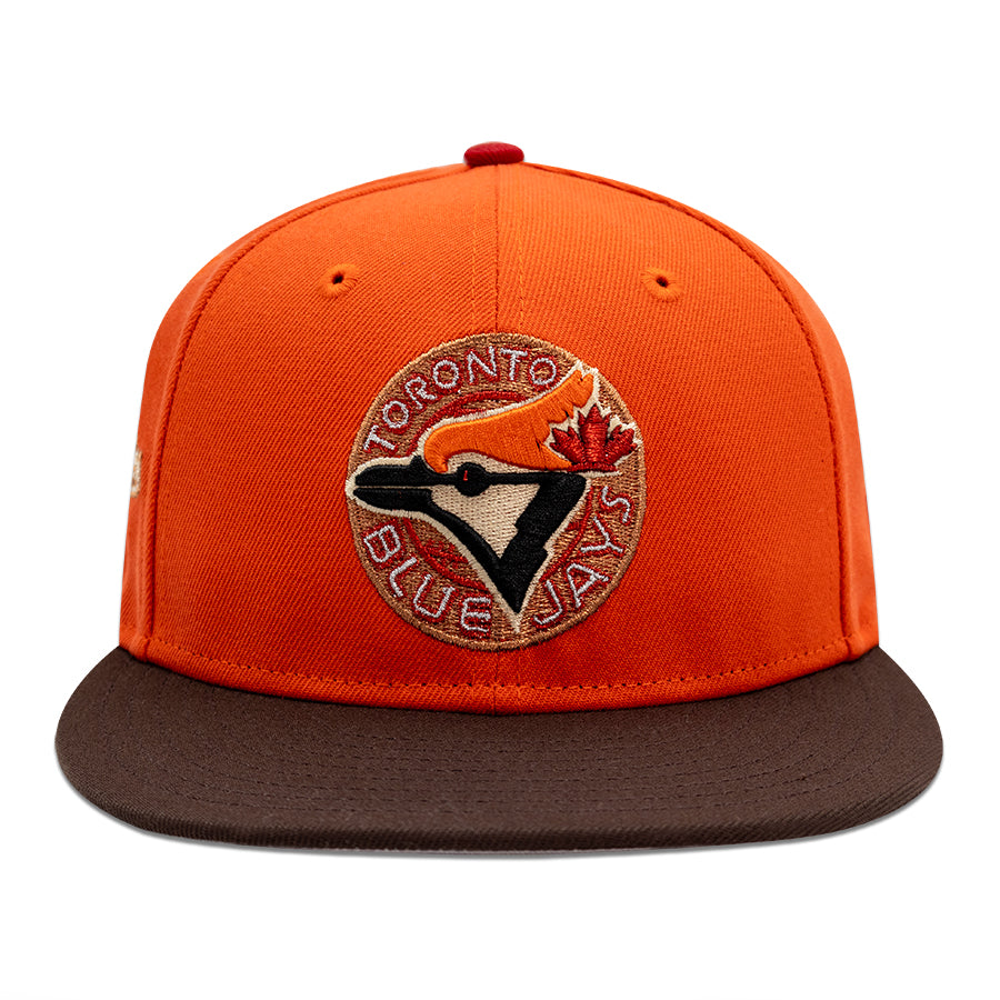 Toronto Blue Jays "MOLTRES" Exclusive New Era 59FIFTY Fitted Hat - Orange/Burntwood