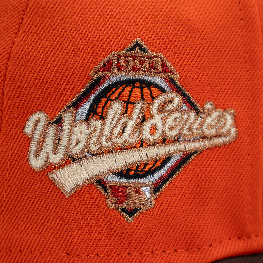 Toronto Blue Jays "MOLTRES" Exclusive New Era 59FIFTY Fitted Hat - Orange/Burntwood