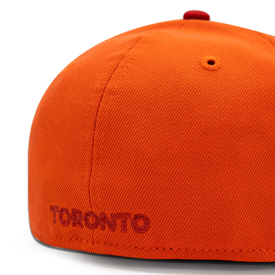 Toronto Blue Jays "MOLTRES" Exclusive New Era 59FIFTY Fitted Hat - Orange/Burntwood