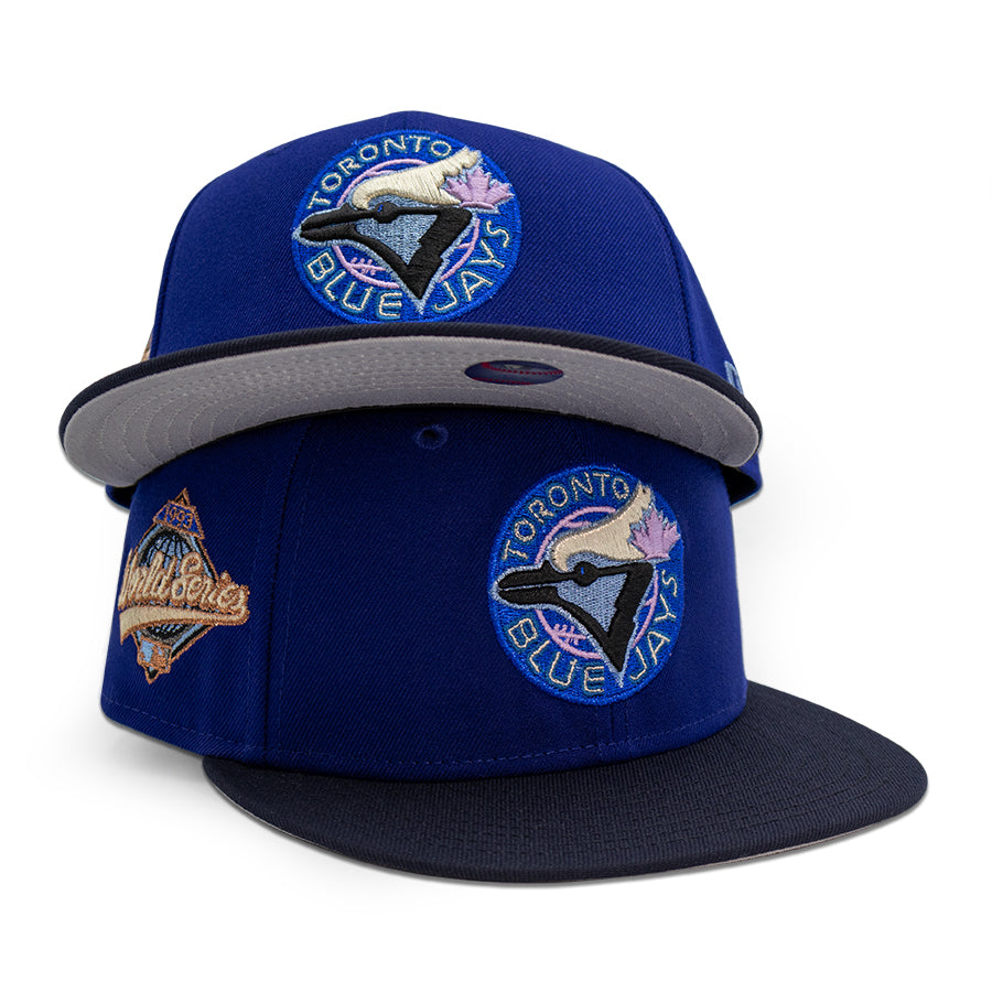 Toronto Blue Jays "ARTICUNO" Exclusive New Era 59FIFTY Fitted Hat - Dark Royal/Black