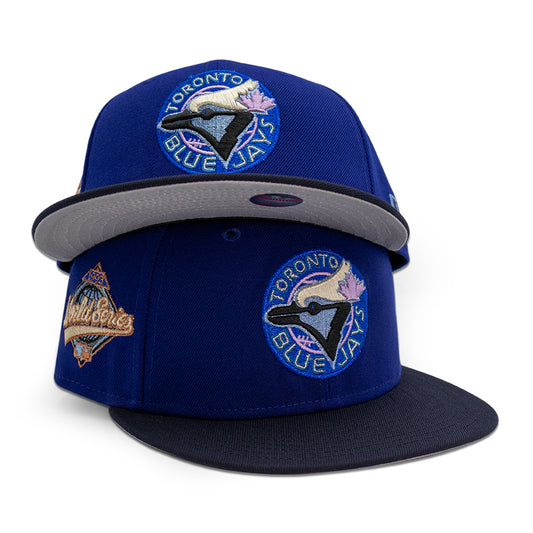 Toronto Blue Jays "ARTICUNO" Exclusive New Era 59FIFTY Fitted Hat - Dark Royal/Black