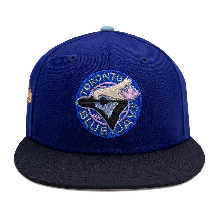 Toronto Blue Jays "ARTICUNO" Exclusive New Era 59FIFTY Fitted Hat - Dark Royal/Black