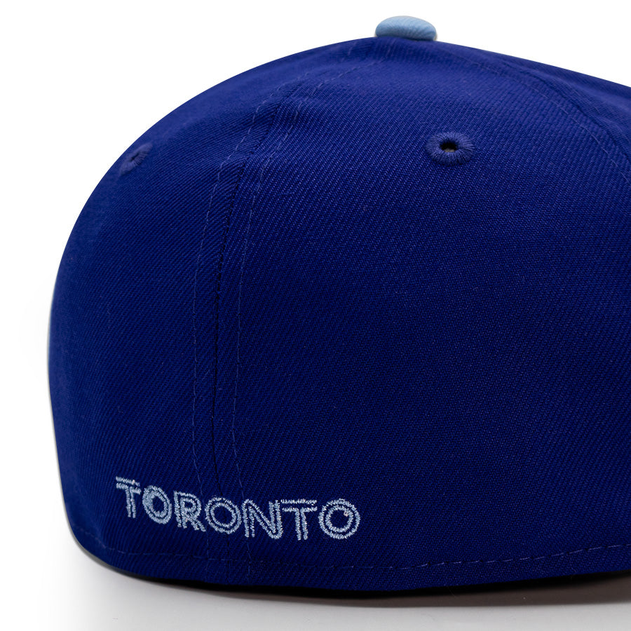 Toronto Blue Jays "ARTICUNO" Exclusive New Era 59FIFTY Fitted Hat - Dark Royal/Black