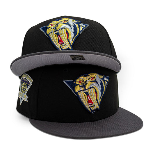 Nashville Predators "RAIKOU" Exclusive New Era 59Fifty Fitted Hat - Black/Graphite