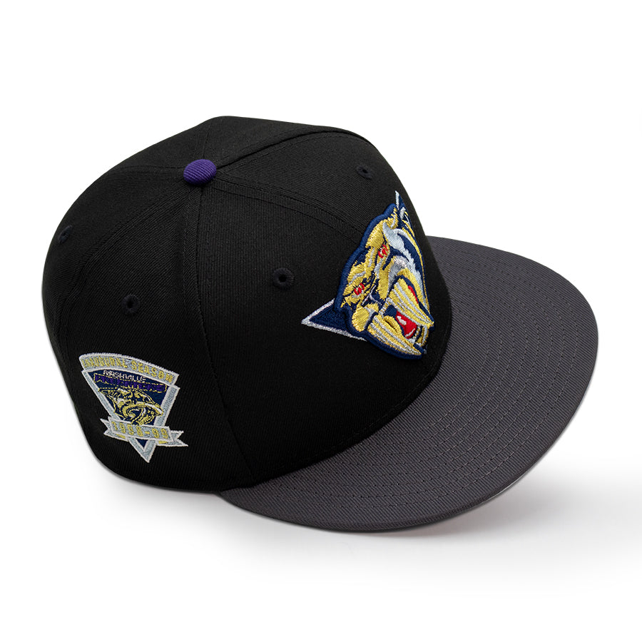 Nashville Predators "RAIKOU" Exclusive New Era 59Fifty Fitted Hat - Black/Graphite