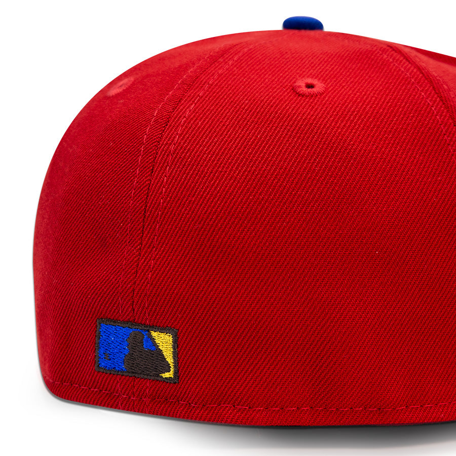 San Francisco Giants "SANTANA" Exclusive New Era 59Fifty Fitted Hat - Scarlet/Burntwood