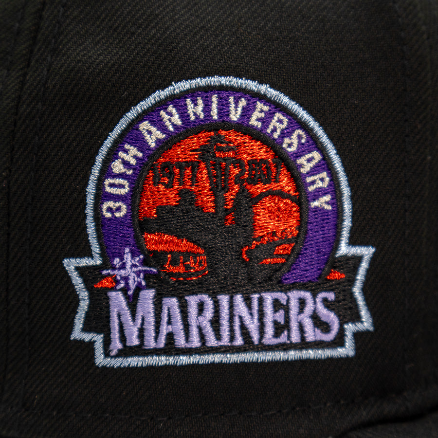 Seattle Mariners "SPLIT VISION" Exclusive New Era 59FIFTY Fitted Hat - Black