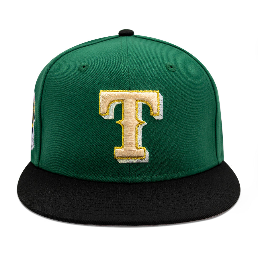 Texas Rangers “TSUNADE” Exclusive New Era 59Fifty Fitted Hat - Emerald/Black
