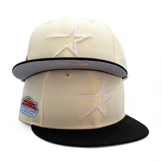 Houston Astros "LUFFY 'STROS" Exclusive New Era 59Fifty Fitted Hat - Chrome/Black