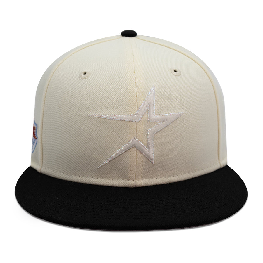 Houston Astros "LUFFY 'STROS" Exclusive New Era 59Fifty Fitted Hat - Chrome/Black