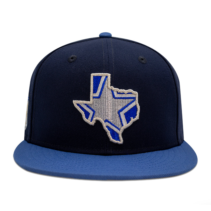 Dallas Cowboys "LONE STAR LEGACY" Exclusive New Era 59Fifty Fitted Hat - Ocean Side Blue/Light Blue