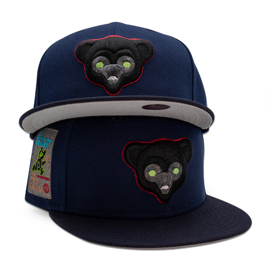 Chicago Cubs "CEASAR 1.5" Exclusive New Era 59Fifty Fitted Hat - OCB/Black