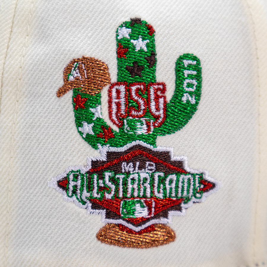 Arizona Diamondbacks "NOPAL" Exclusive New Era 59Fifty Fitted Hat - Chrome/Cilantro