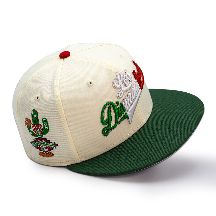 Arizona Diamondbacks "NOPAL" Exclusive New Era 59Fifty Fitted Hat - Chrome/Cilantro
