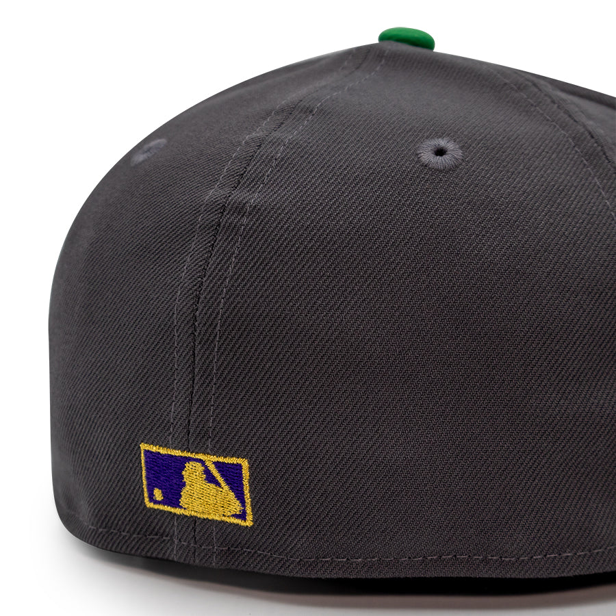 Chicago Cubs "EGGHEAD//RORANOA" Exclusive New Era 59Fifty Fitted Hat - Dark Graphite/Black