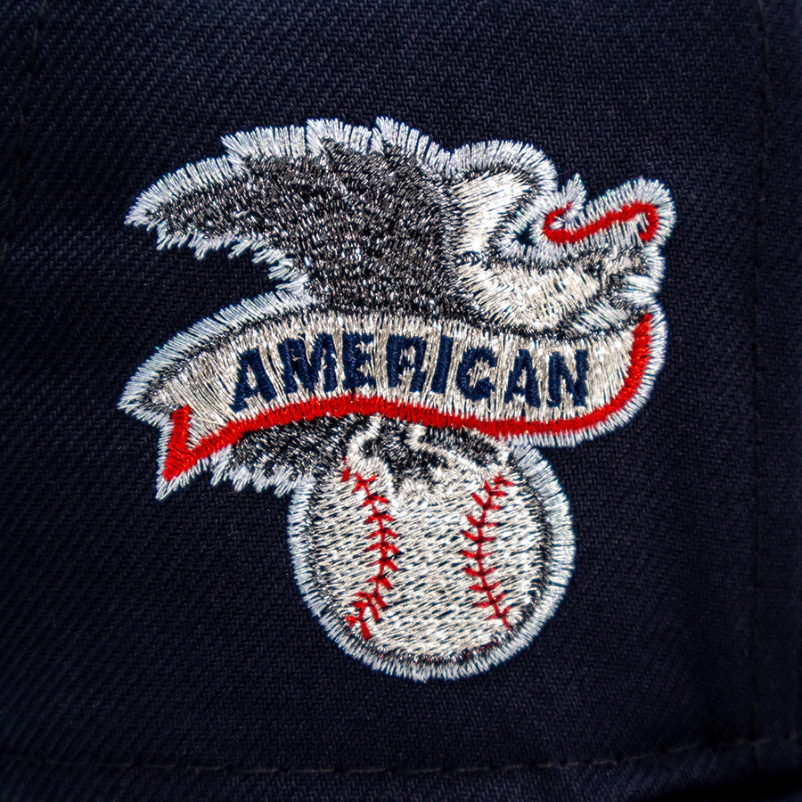 Cleveland Indians "CAP A" Exclusive New Era 59Fifty Fitted Hat - Navy