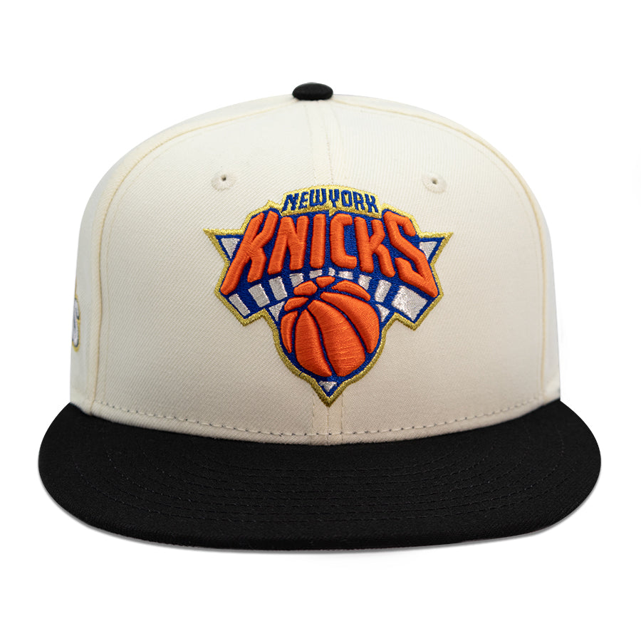 New York Knicks "2026 NBA CHAMPIONS" Exclusive New Era 59FIFTY Fitted Hat - Chrome/Black