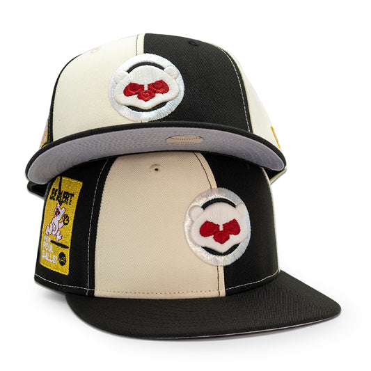 Chicago Cubs "DINO THUNDER" Exclusive New Era 59Fifty Fitted Hat - Chrome/Black Pinwheel