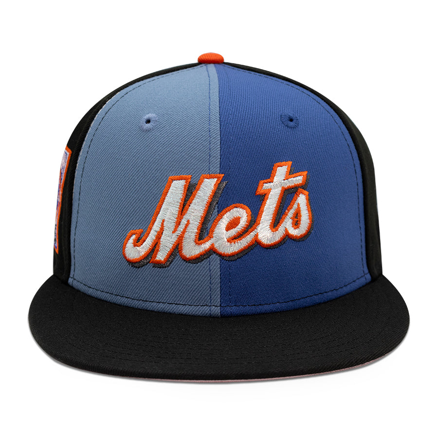 New York Mets "QGTM" Exclusive New Era 59Fifty Fitted Hat - Indigo/Faded/Pinky Pinwheel