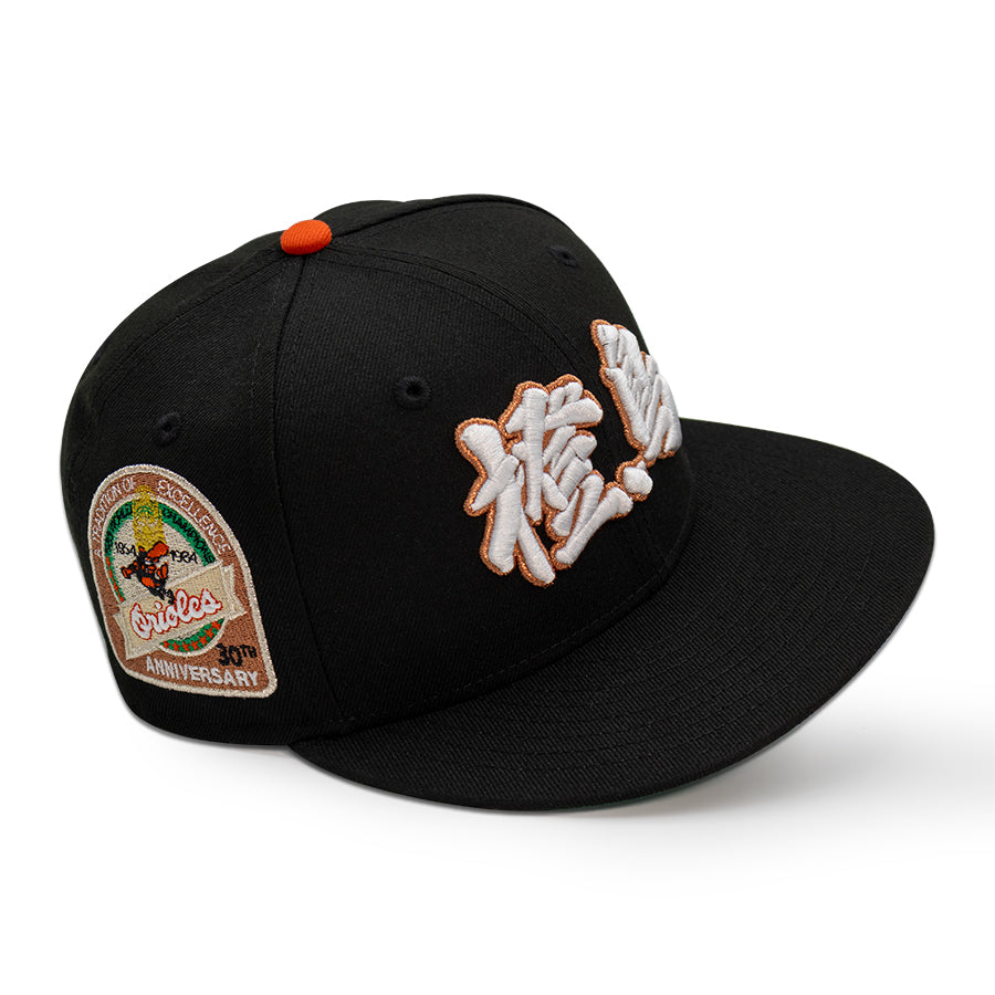 Baltimore Orioles "YAK" Kanji Exclusive New Era 59Fifty Fitted Hat -Black