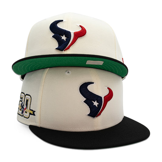 Houston Texans "THE HOME TEAM" Exclusive New Era 59Fifty Fitted Hat - Chrome/Black
