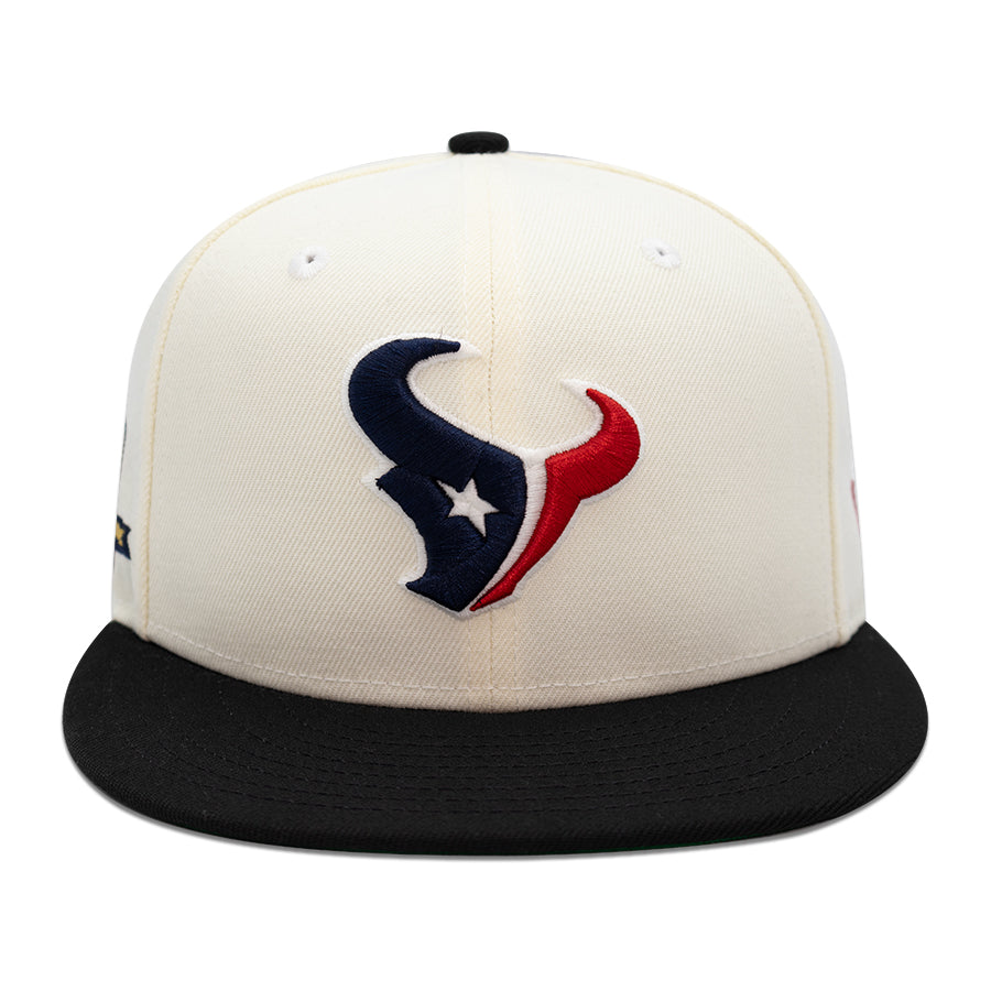 Houston Texans "THE HOME TEAM" Exclusive New Era 59Fifty Fitted Hat - Chrome/Black