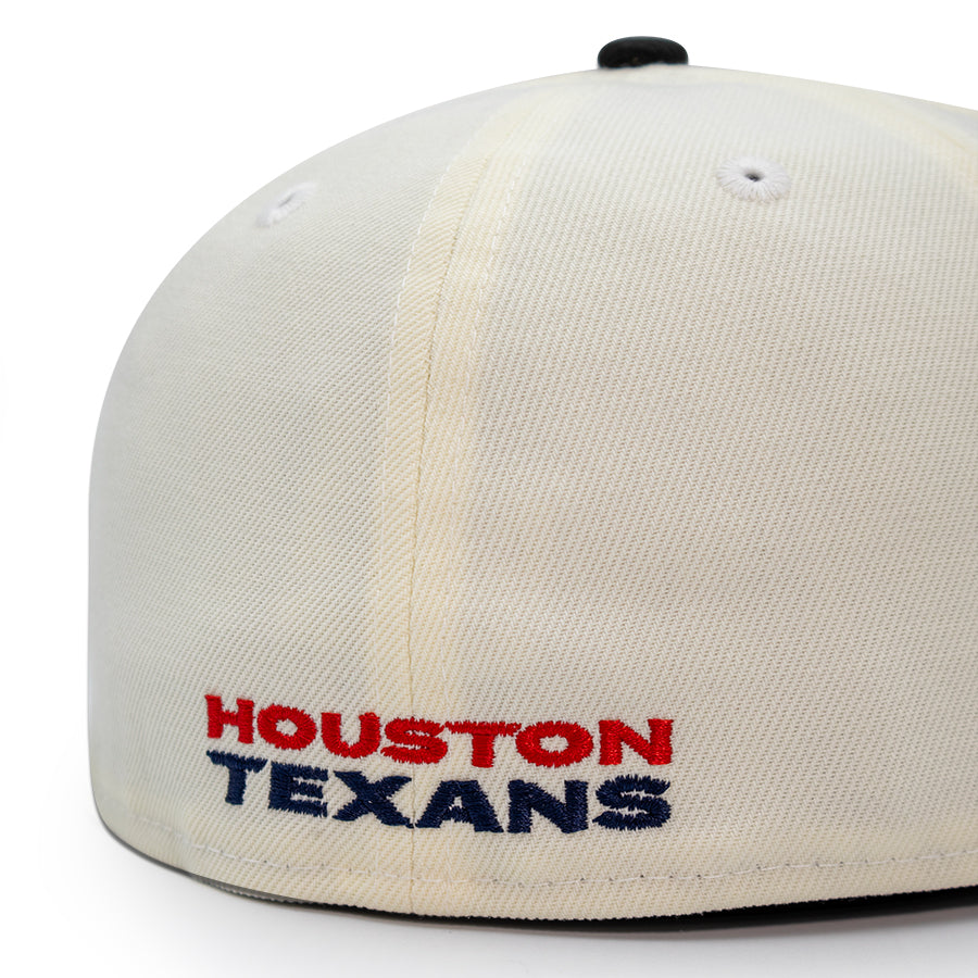 Houston Texans "THE HOME TEAM" Exclusive New Era 59Fifty Fitted Hat - Chrome/Black