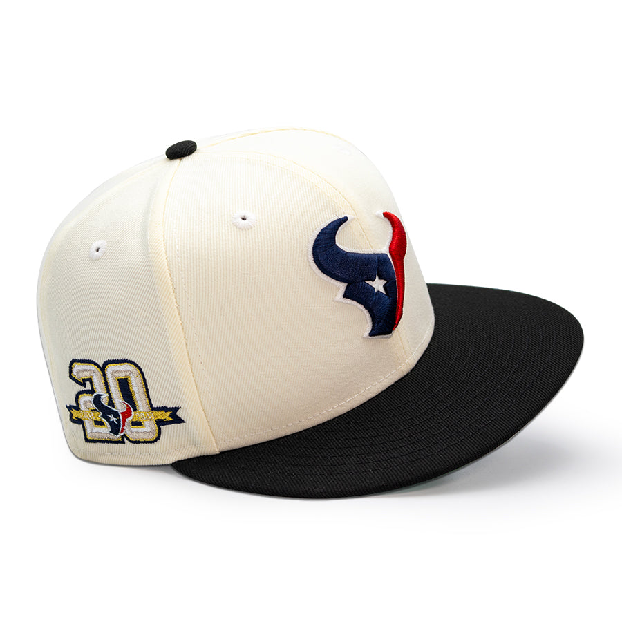 Houston Texans "THE HOME TEAM" Exclusive New Era 59Fifty Fitted Hat - Chrome/Black