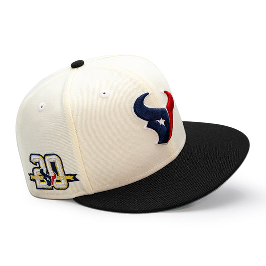 Houston Texans "THE HOME TEAM" Exclusive New Era 59Fifty Fitted Hat - Chrome/Black