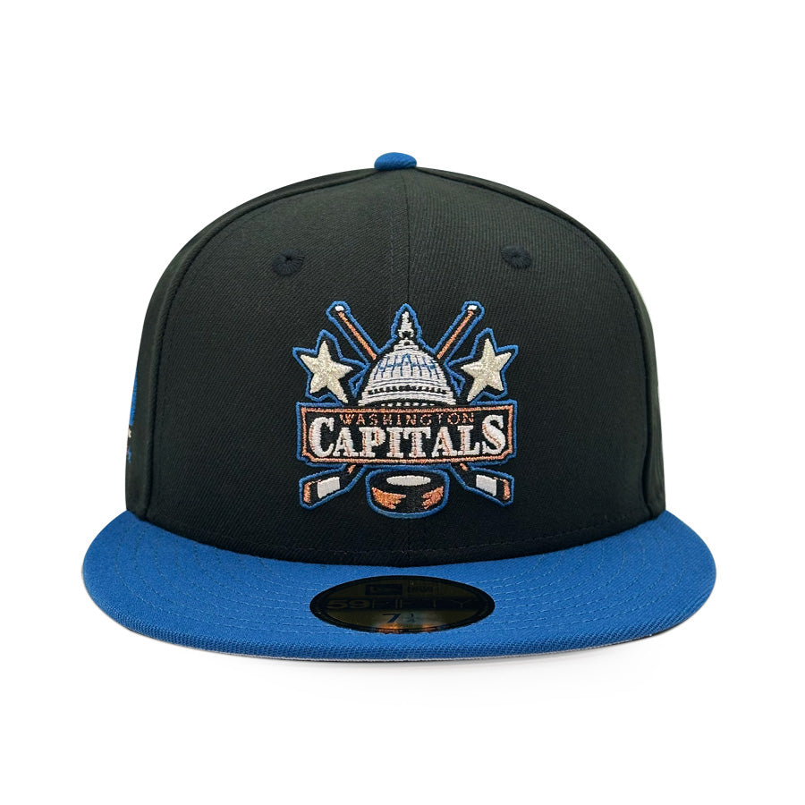 Washington Capitals "YEAR ONE" Exclusive New Era 59Fifty Fitted Hat - Black/Seashore
