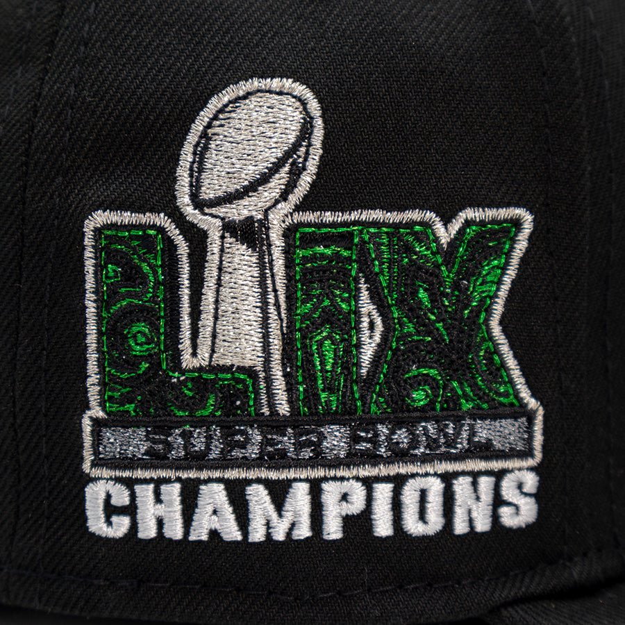 Philadelphia Eagles "EAGLE EYE" Exclusive New Era 59Fifty Fitted Hat - Black
