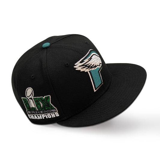 Philadelphia Eagles "EAGLE EYE" Exclusive New Era 59Fifty Fitted Hat - Black