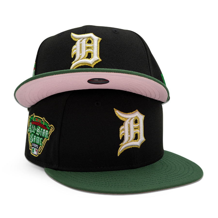 Detroit Tigers "THE DANA" Exclusive New Era 59Fifty Fitted Hat - Black/Cilantro