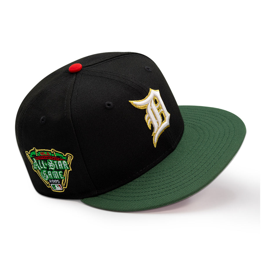 Detroit Tigers "THE DANA" Exclusive New Era 59Fifty Fitted Hat - Black/Cilantro