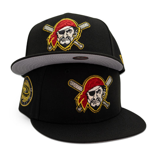 Pittsburgh Pirates "THE MEDALLION" Exclusive New Era 59Fifty Fitted Hat - Black