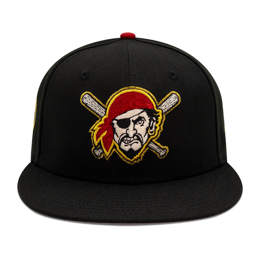 Pittsburgh Pirates "THE MEDALLION" Exclusive New Era 59Fifty Fitted Hat - Black