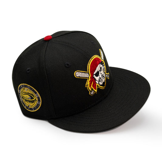 Pittsburgh Pirates "THE MEDALLION" Exclusive New Era 59Fifty Fitted Hat - Black