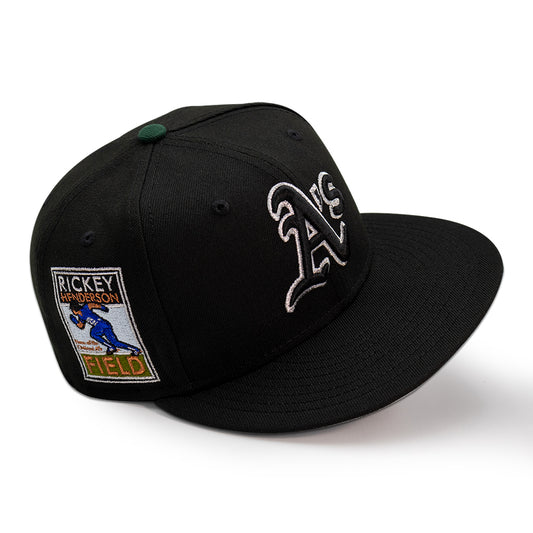Oakland Athletics "JAGUAR PAW" Exclusive New Era 59Fifty Fitted Hat - Black